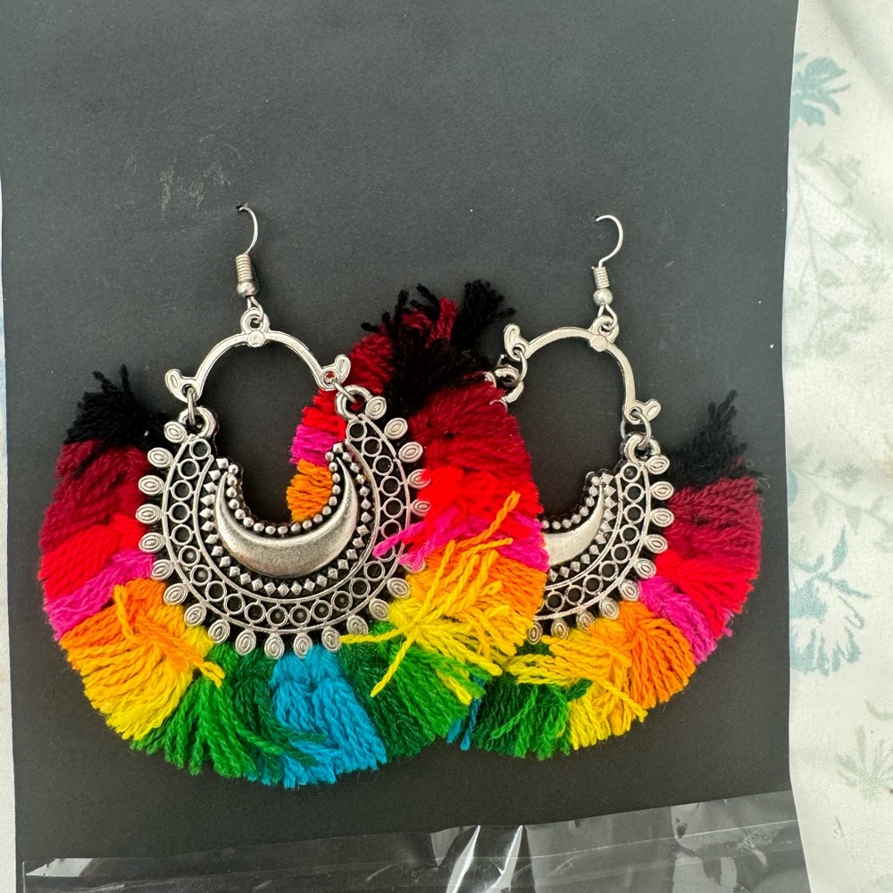 Rainbow earring
